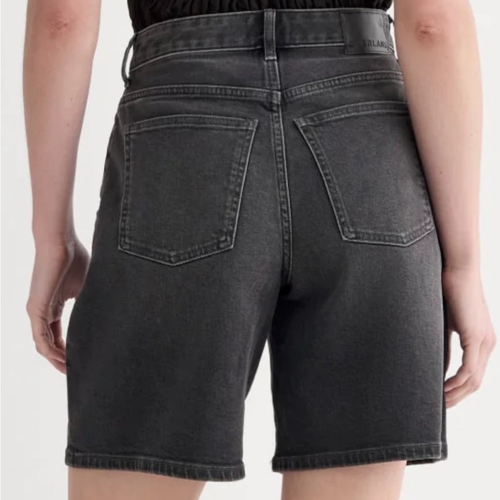 Everlane Long A-Line Denim Short
